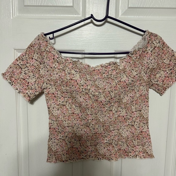 H&M pink crop top - Picture 4 of 7